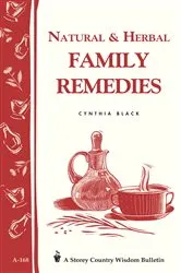 Book cover of Natural & Herbal Family Remedies by Cynthia Black