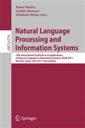 Book cover of Natural Language Processing and Information Systems by Rafael Munoz