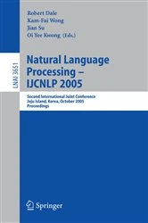 Book cover of Natural Language Processing – IJCNLP 2005 by Robert Dale