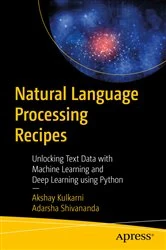 Book cover of Natural Language Processing Recipes by Akshay Kulkarni