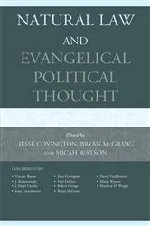 Book cover of Natural Law and Evangelical Political Thought by Jesse Covington
