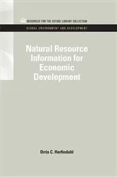 Book cover of Natural Resource Information for Economic Development by Raymond F. Mikesell
