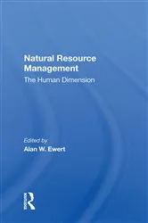 Book cover of Natural Resource Management by Alan W Ewert