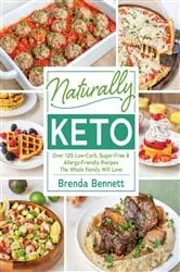 Book cover of Naturally Keto by Brenda Bennett