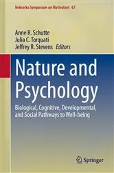 Book cover of Nature and Psychology by Anne R. Schutte