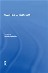Book cover of Naval History 1680�1850 by Richard Harding