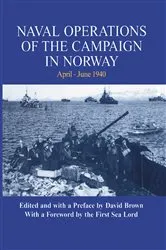 Book cover of Naval Operations of the Campaign in Norway, April-June 1940 by David Brown