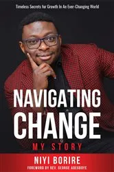 Book cover of NAVIGATING CHANGE - MY STORY by Unknown