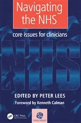 Book cover of Navigating the NHS by Peter Lees