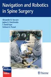 Book cover of Navigation and Robotics in Spine Surgery by Alexander R. Vaccaro