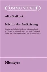 Book cover of Nächte der Aufklärung by Alice Staskovà
