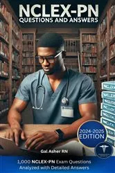 Book cover of NCLEX-PN Questions and Answers by Gal Asher