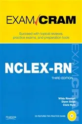 Book cover of NCLEX-RN Exam Cram (3rd ed.) by Wilda Rinehart