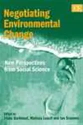 Book cover of Negotiating Environmental Change by Frans Berkhout