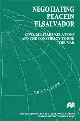 Book cover of Negotiating Peace in El Salvador by Tricia Juhn