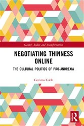 Book cover of Negotiating Thinness Online by Gemma Cobb