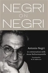 Book cover of Negri on Negri by Antonio Negri