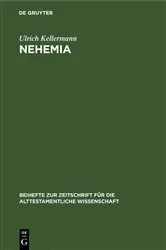 Book cover of Nehemia by Ulrich Kellermann