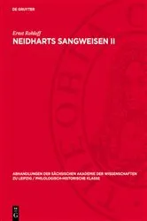 Book cover of Neidharts Sangweisen II by Ernst Rohloff