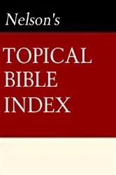 Book cover of Nelson's Quick Reference Topical Bible Index by Thomas Nelson