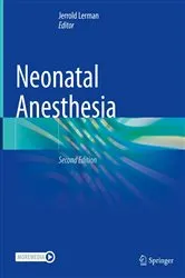 Book cover of Neonatal Anesthesia (2nd ed.) by Jerrold Lerman