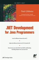 Book cover of .NET Development for Java Programmers by Paul Gibbons