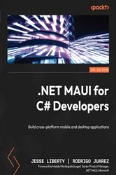 Book cover of .NET MAUI for C# Developers by Jesse Liberty