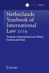 Book cover of Netherlands Yearbook of International Law 2019 by Otto Spijkers