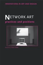 Book cover of Network Art by Tom Corby