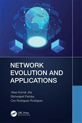 Book cover of Network Evolution and Applications by Vikas Kumar Jha