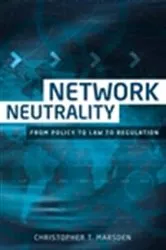 Book cover of Network neutrality by Christopher T. Marsden