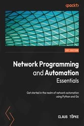 Book cover of Network Programming and Automation Essentials by Claus Topke