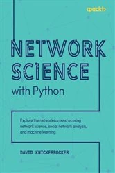 Book cover of Network Science with Python by David Knickerbocker