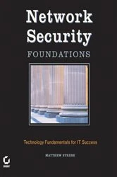Book cover of Network Security Foundations by Matthew Strebe