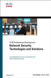 Book cover of Network Security Technologies and Solutions (CCIE Professional Development Series) by Yusuf Bhaiji