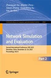 Book cover of Network Simulation and Evaluation by Zhaoquan Gu