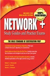 Book cover of Network+ Study Guide & Practice Exams by Robert Shimonski