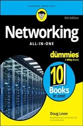 Book cover of Networking All-in-One For Dummies (9th ed.) by Doug Lowe