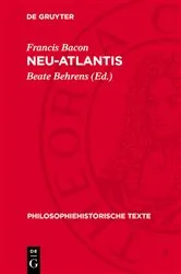 Book cover of Neu-Atlantis (2nd ed.) by Francis Bacon
