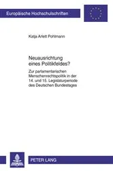 Book cover of Neuausrichtung eines Politikfeldes? by Katja Pohlmann