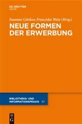Book cover of Neue Formen der Erwerbung by Susanne Göttker