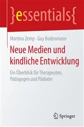 Book cover of Neue Medien und kindliche Entwicklung by Martina Zemp