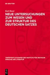 Book cover of Neue Untersuchungen zum Wesen und zur Struktur des deutschen Satzes (5th ed.) by Unknown