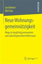 Book cover of Neue Wohnungsgemeinnützigkeit by Jan Kuhnert