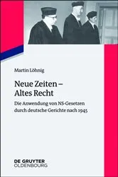 Book cover of Neue Zeiten – Altes Recht by Martin Löhnig