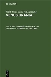 Book cover of [Neuere Geschichte der Geschlechtsverbindung und Liebe] by Fried. Wilh. Basil. von Ramdohr