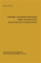 Book cover of Neuere Untersuchungen über eindeutige analytische Funktionen (2nd ed.) by Hans Wittich