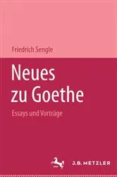 Book cover of Neues zu Goethe by Friedrich Sengle