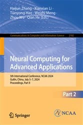 Book cover of Neural Computing for Advanced Applications by Haijun Zhang