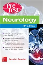 Book cover of Neurology PreTest Self-Assessment And Review, Ninth Edition (9th ed.) by David J. Anschel